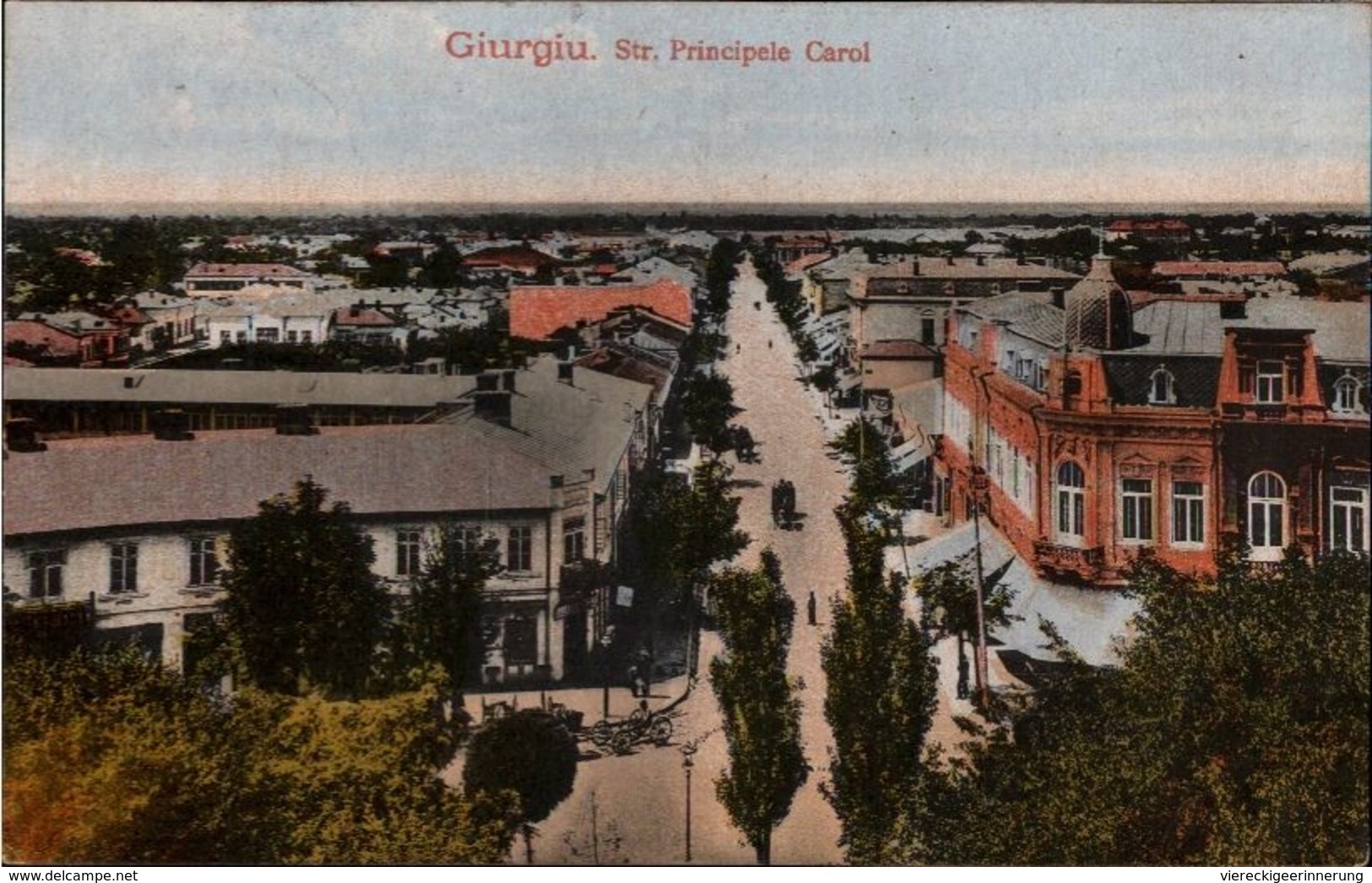 ! Alte Ansichtskarte Aus Giurgiu, Rumänien, Romania, 1917, Feldpost - Romania