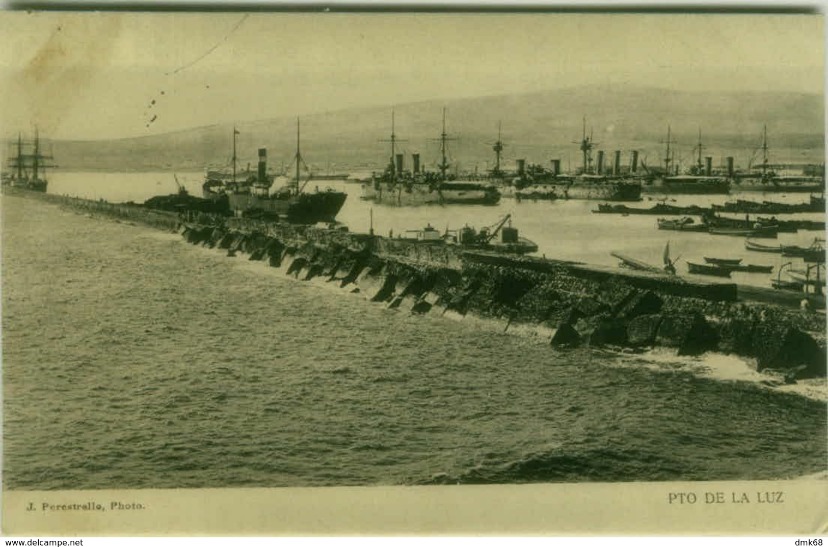 SPAIN - PUERTO DE LA LUZ - PHOTO J. PERESTRELLO - 1900s ( BG8814) - La Palma