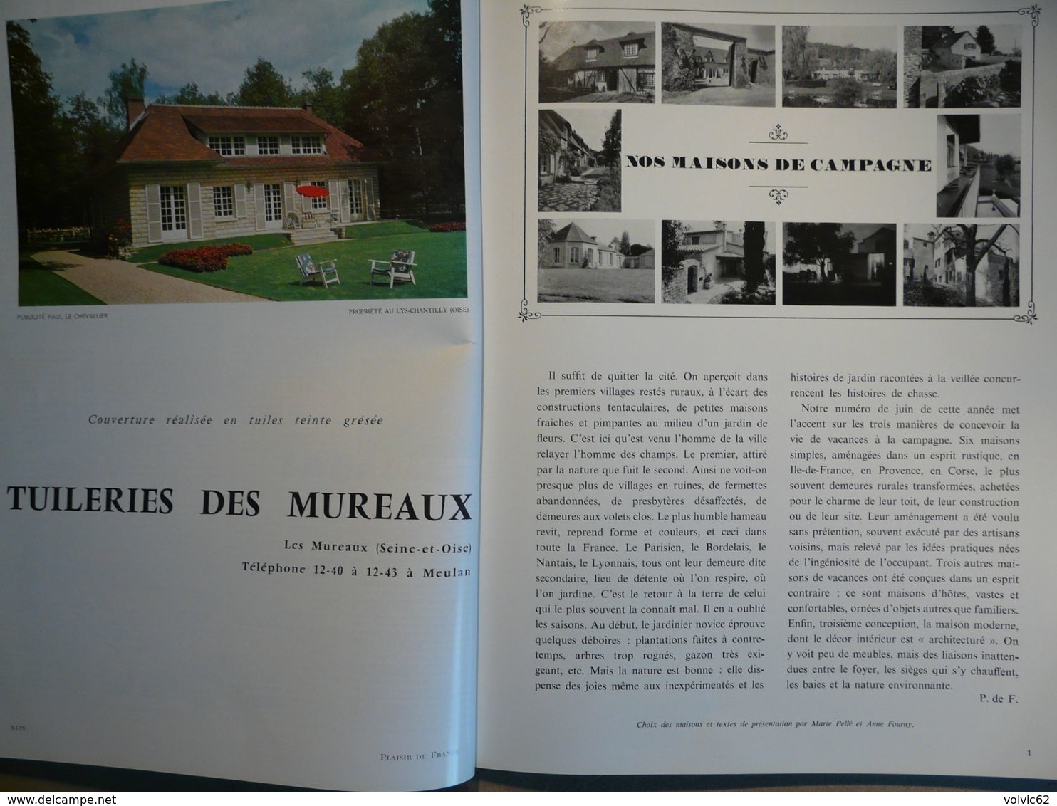 Plaisir De France 1965 Thury Harcourt Bretagne Bord De Rance Golfe Saint Florent Draguignan Lyons La Foret Saint Paul - House & Decoration