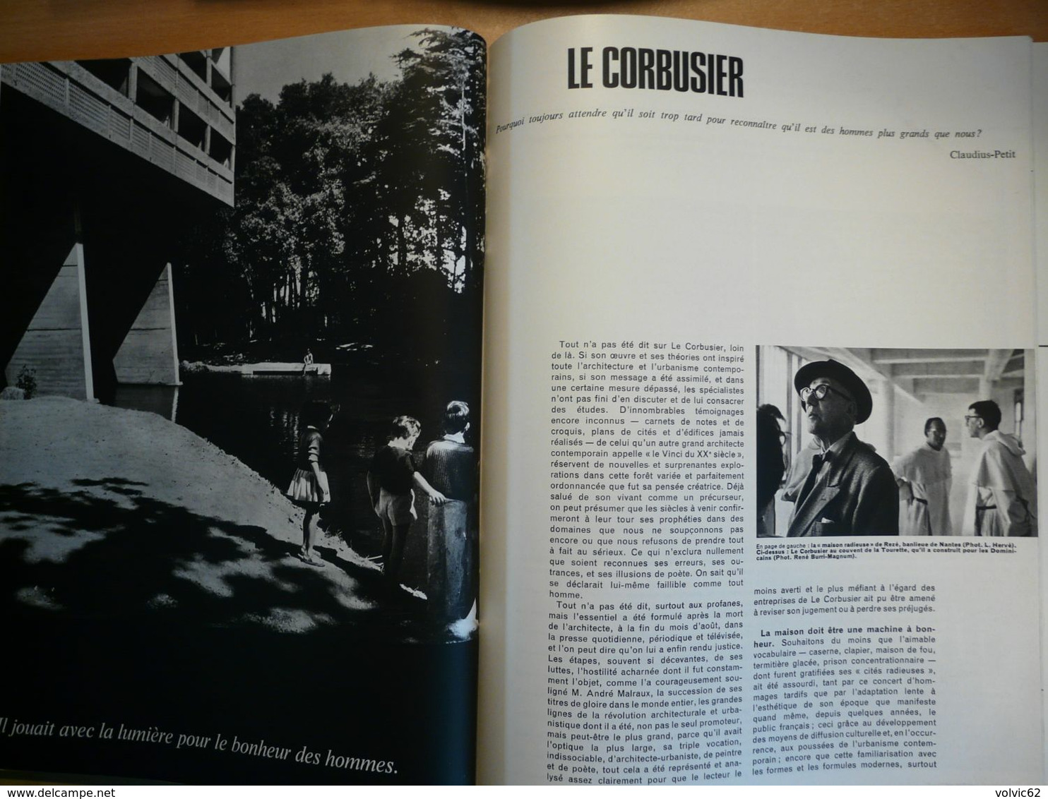 Plaisir de france 1965 Lille rihour hospice comtesse vieille bourse saint sauveur port tourcoing roubaix le corbusier