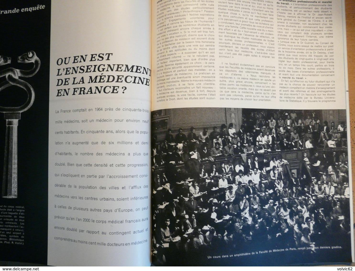 Plaisir de france 1965 Montparnasse neuilly faculté de médecine Auvers sur oise saint cloud