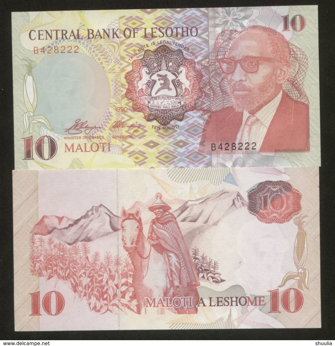 Lesotho 10 Maloti 1990 Pick 11 UNC - Lesoto