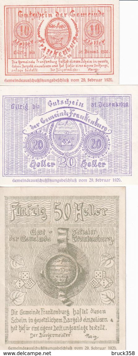 ÖSTERREICH-Notgeld-Frankenburg - Austria