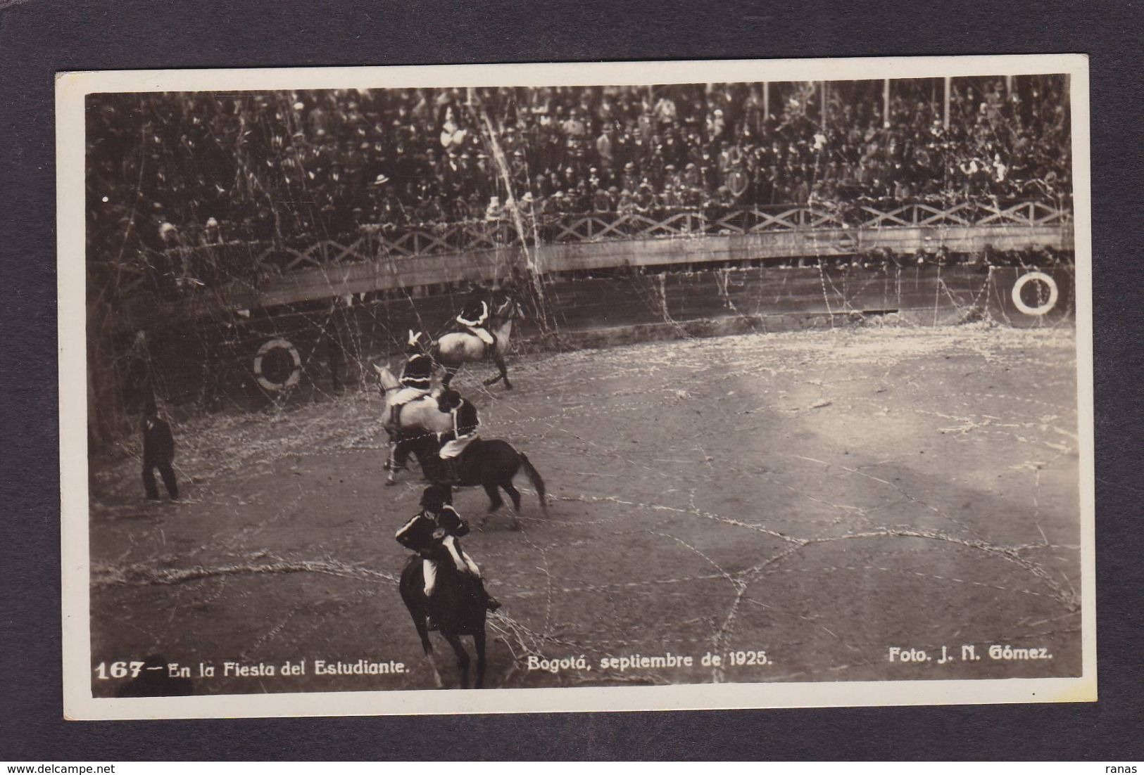 CPA Colombie Colombia Non Circulé Bogota Fête étudiante Carte Photo Non Circulé - Colombia