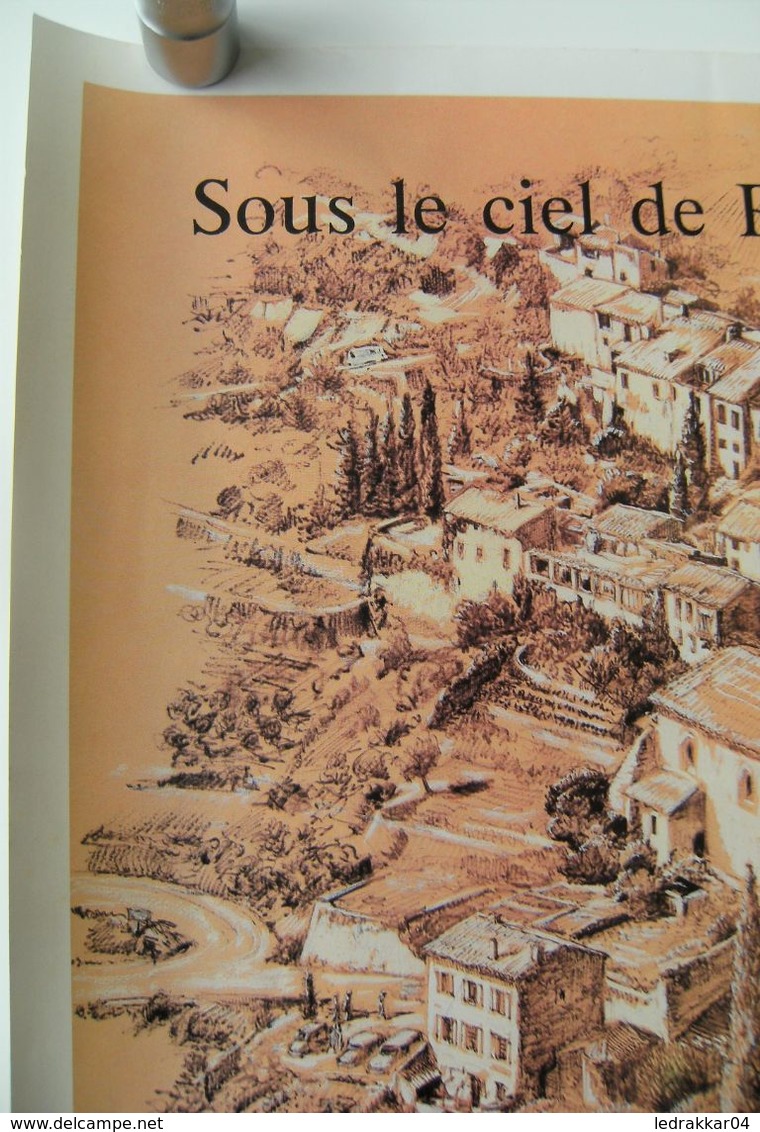 Affiche Le Crestet En Vaucluse Couston Vaison A.M.A.C Illus:Ch.Schmitt - Posters