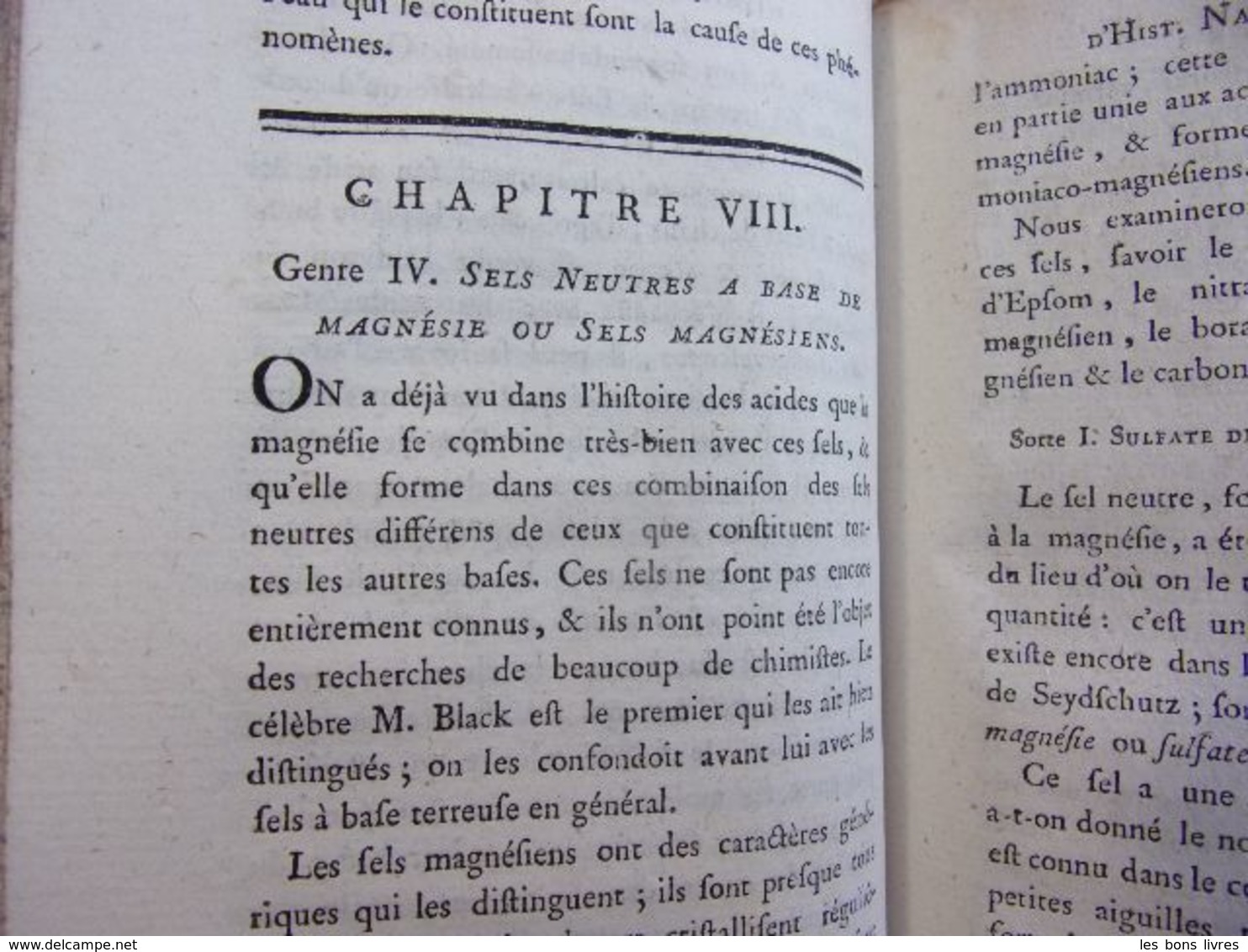 1793. Elemens D'histoire Naturelle Et Chimie A. F Fourcroy - Tot De 18de Eeuw