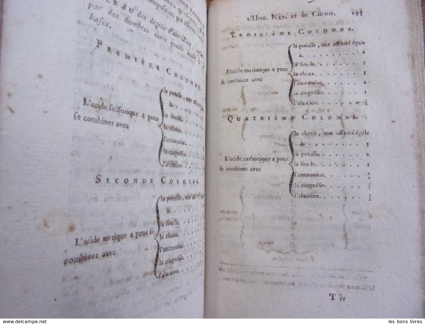 1793. Elemens d'histoire naturelle et chimie A. F Fourcroy