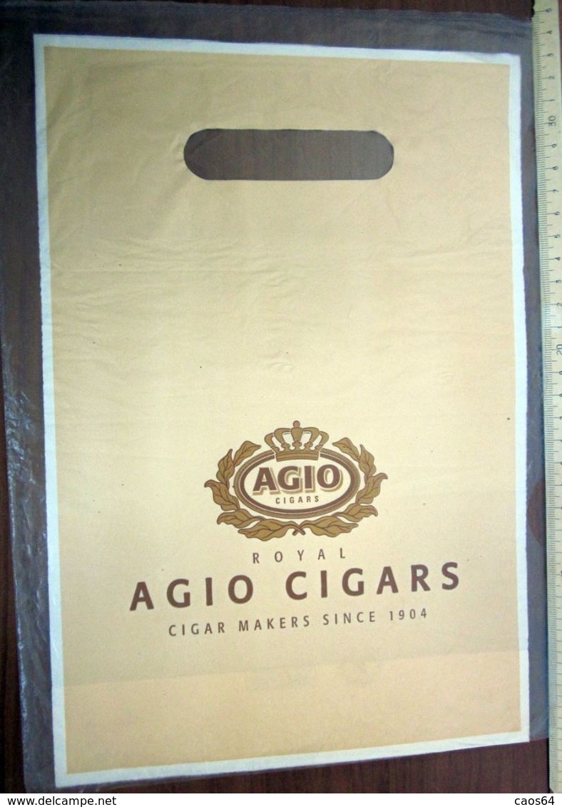 AGIO CIGARS  SACCHETTO  PLASTICA - Reclame-artikelen