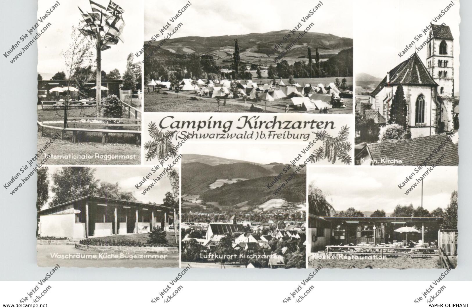 7815 KIRCHZARTEN, Camping, Kiosk, Flaggenmast, Waschräume... - Kirchzarten