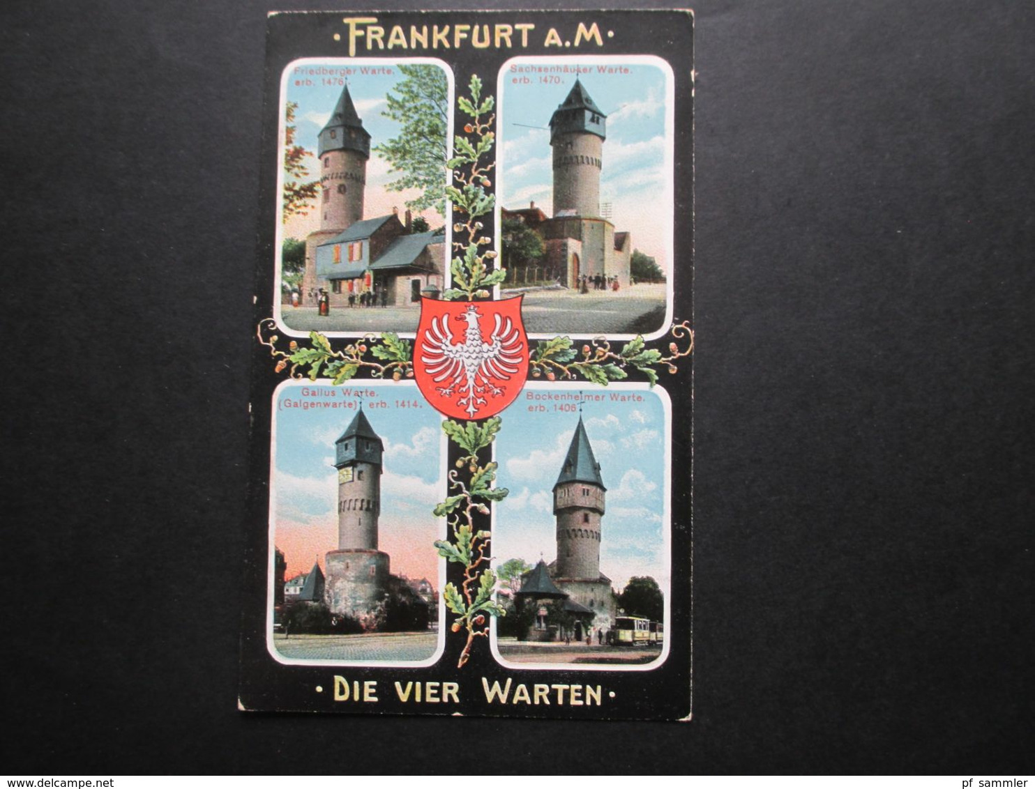AK Deutsches Reich um 1910 Frankfurt am Main verschiedene Ansichten! 13 Ansichtskarten ungebraucht!