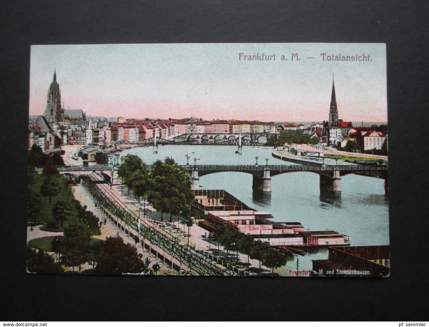 AK Deutsches Reich um 1910 Frankfurt am Main verschiedene Ansichten! 13 Ansichtskarten ungebraucht!