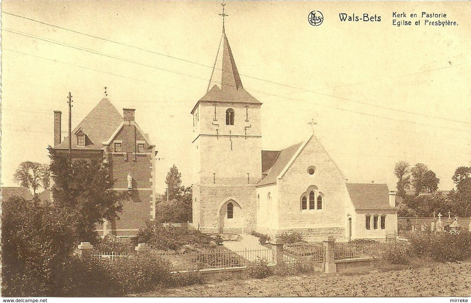 WALS-BETS   -   Kerk En Pastorie - Landen
