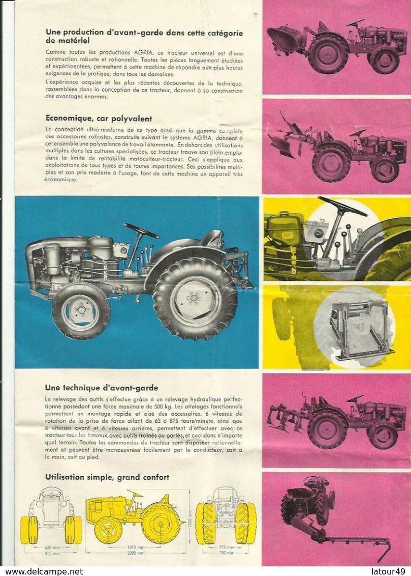 Publicite Tracteur Universel Tyoe 4800 12 Cv  SAE - Tractors