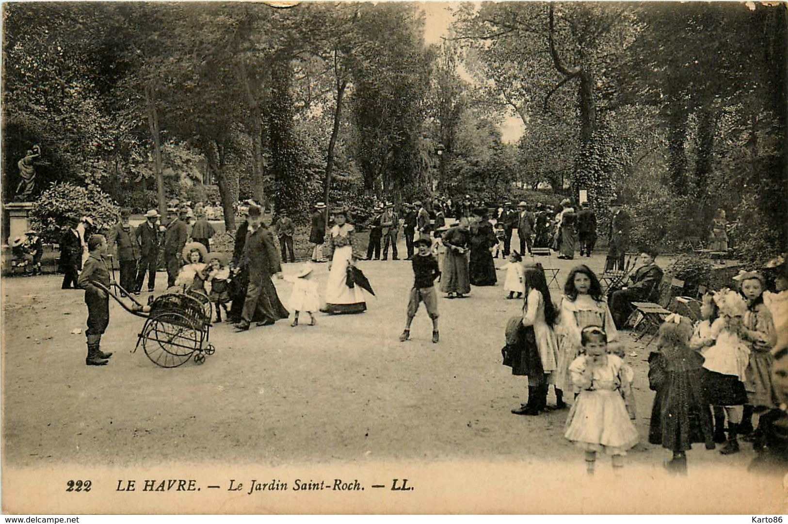 Le Havre * Le Jardin Saint Roch - Square Saint-Roch