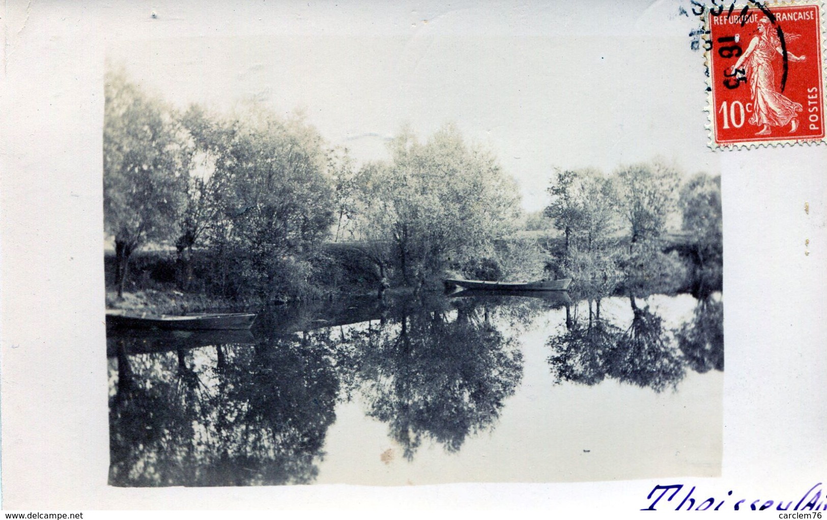 Thoissey(01): Carte Photo De L'Ain. 1911 - Zonder Classificatie