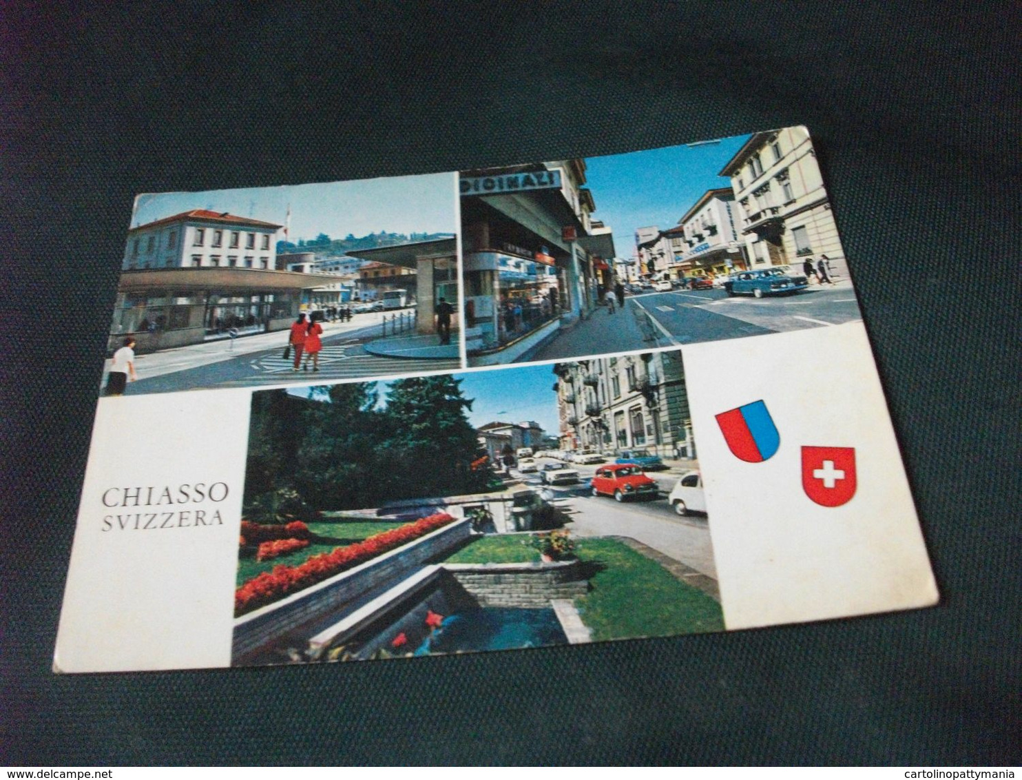 SVIZZERA HELVETIA CHIASSO DOGANA FRONTIERA AUTO CAR - Douane