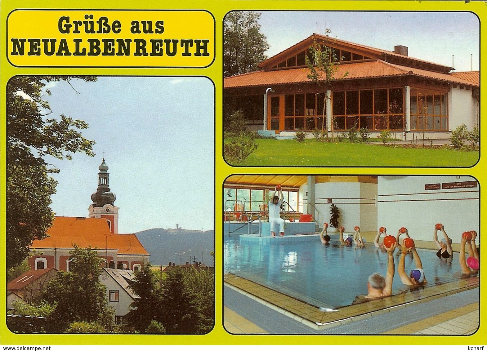 CP GRÜSSE Aus Neualbenreuth " Mit Sibyllenbad " - Tirschenreuth