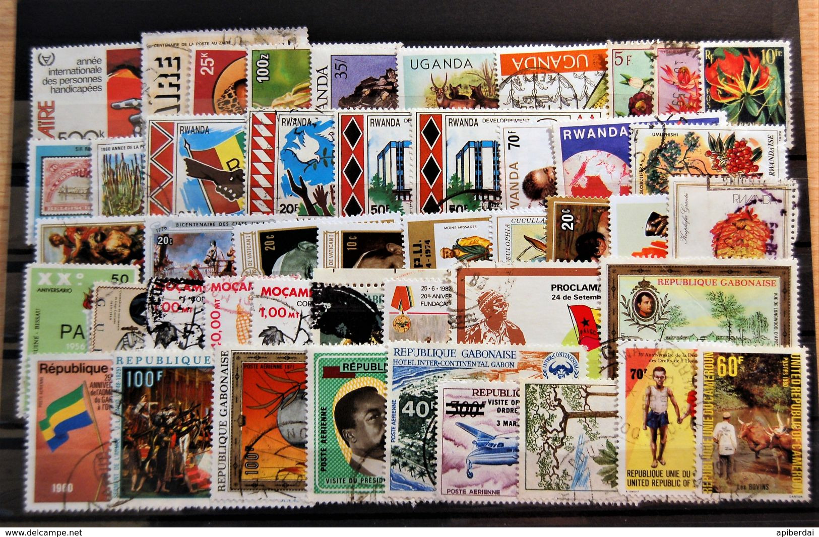 Afrique Africa  - Mélange De 46 Timbres D’Afrique Oblitérés Et De Différentes Origines - Altri - Africa