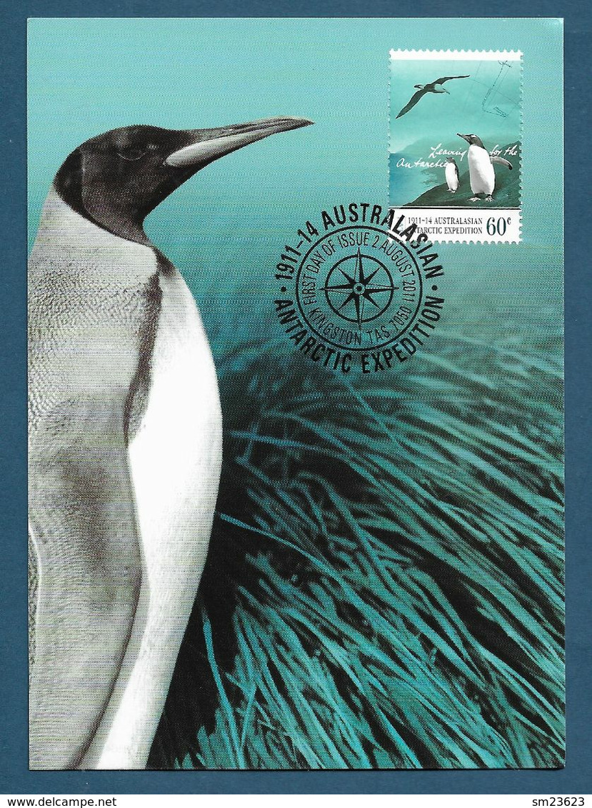 AAT 2011 Mi.Nr. 199 ,100. Jahrestag Beginns Der Australisch-asiatischen Antartikisexpedition - Maximum Card - Maximumkarten