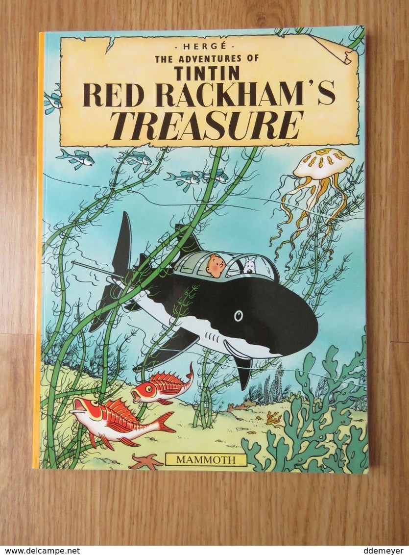 Tintin Red Rackham's Treasure Mommoth 2001 62p - Sonstige & Ohne Zuordnung