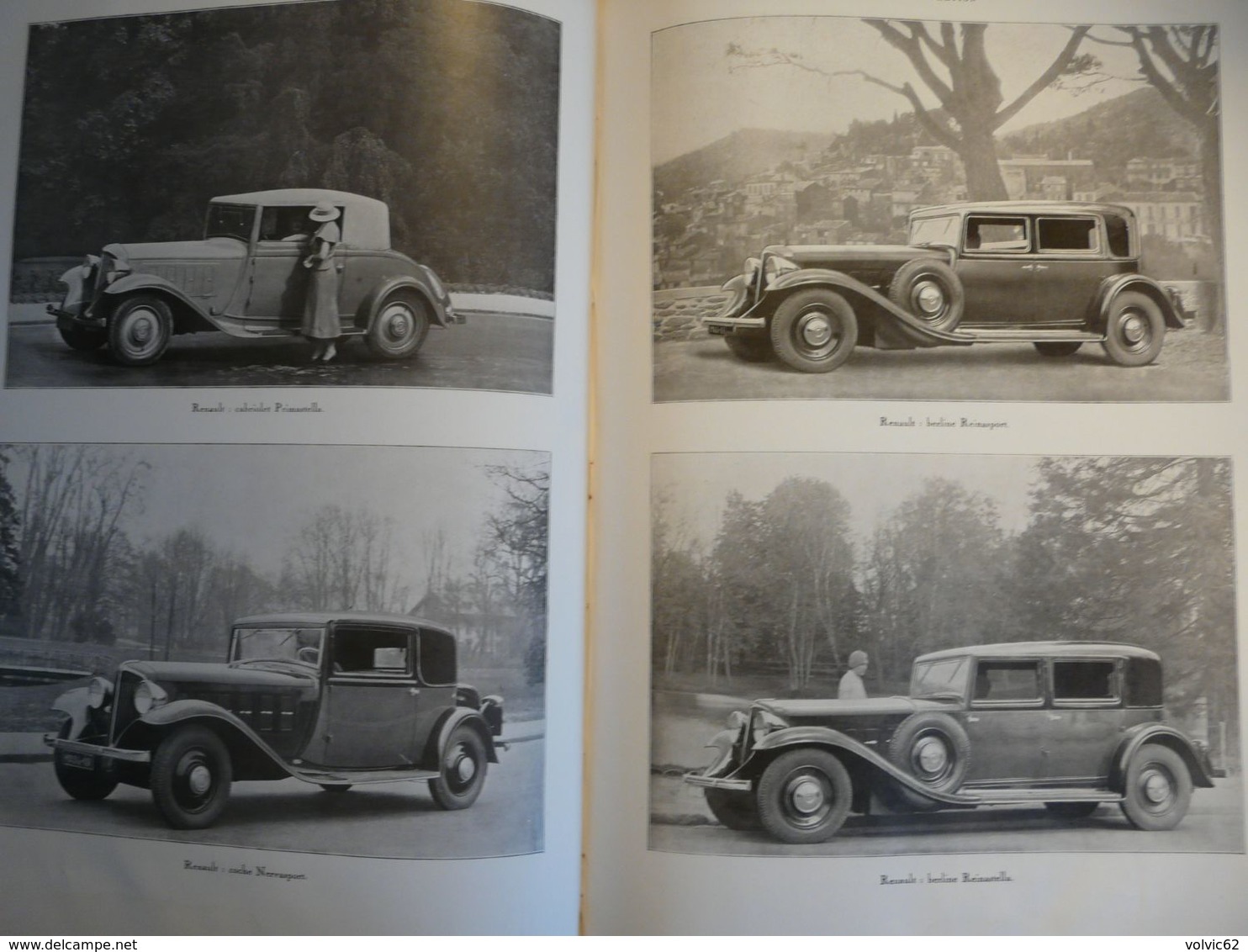 illustration noel 1931/1932 Jardin, aéronautique, automobile 1932 villandry dinard thézée valbonnais renault peugeot