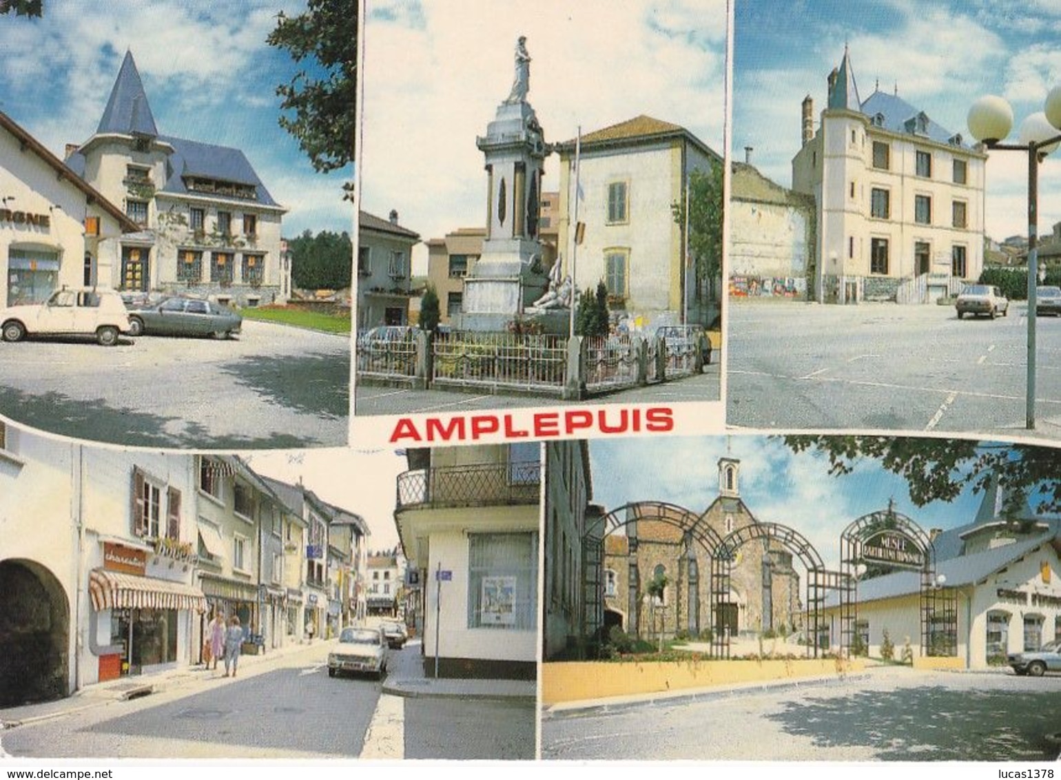 69 AMPLEPUIS / MULTIVUES / CITROEN CX // R14 / R6 / 305 - Amplepuis