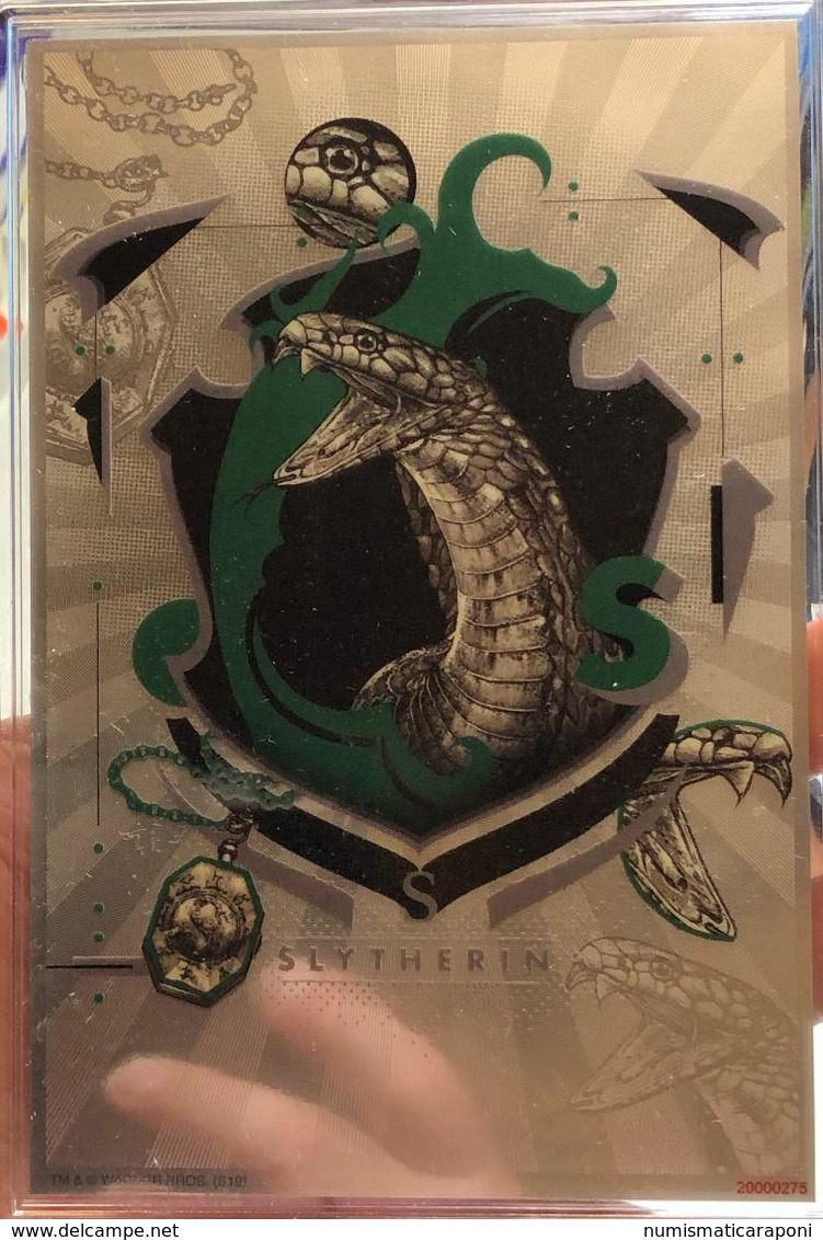 Niue  Harry Potter  Hogwarts  Slytherin Serpente 1$ 2020 Bu - Niue