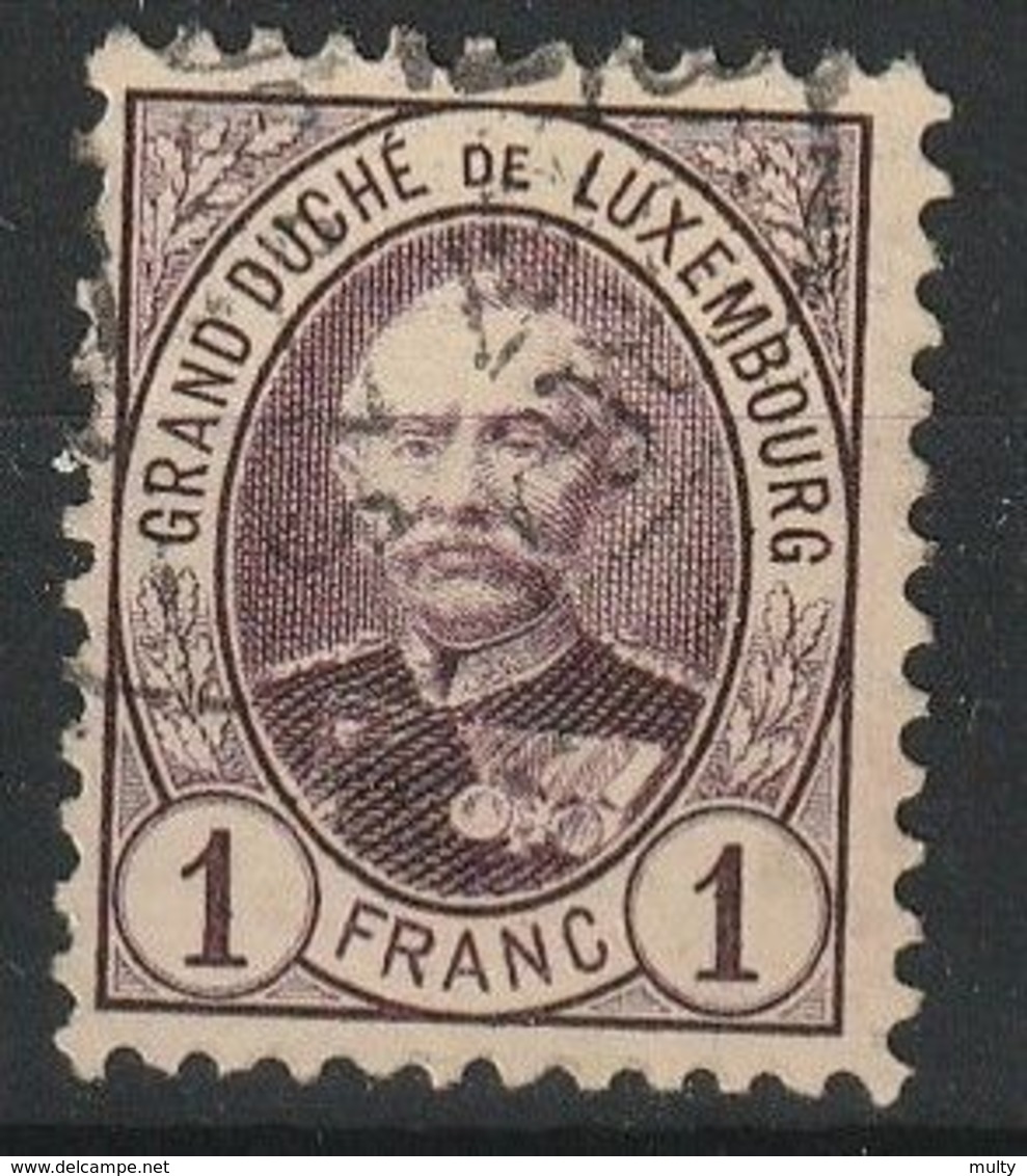 Luxemburg Y/T 66 (0) - 1891 Adolphe Front Side