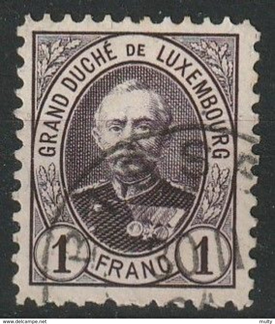 Luxemburg Y/T 66 (0) - 1891 Adolphe De Face