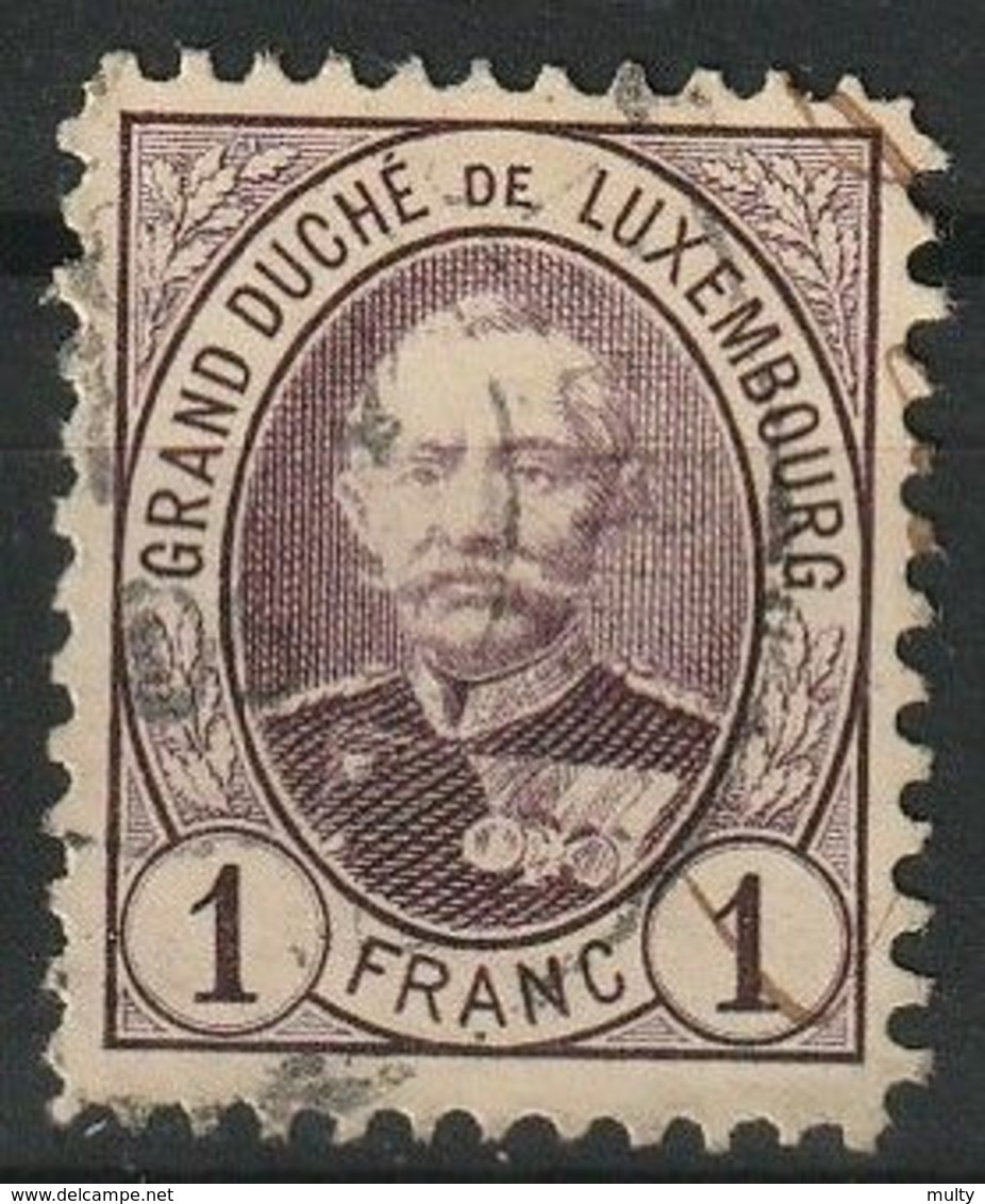 Luxemburg Y/T 66 (0) - 1891 Adolfo De Frente