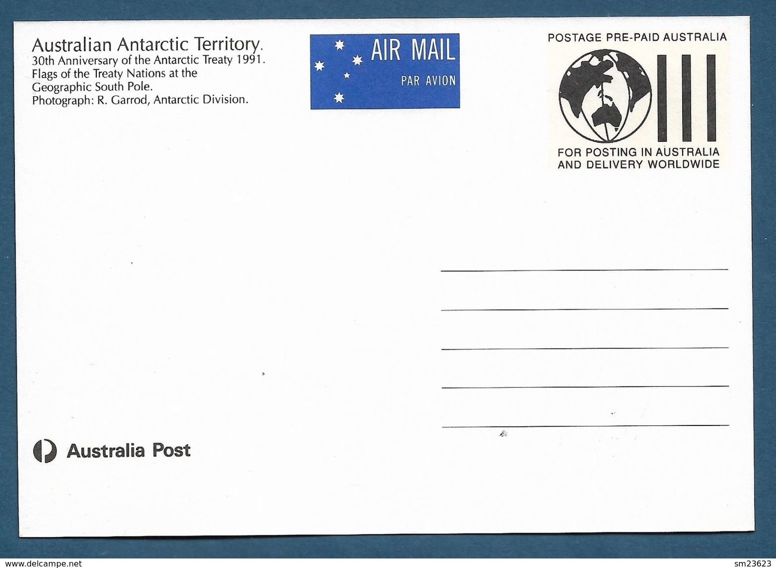 AAT  1991  Mi.Nr. 88 ,  Aurora Australis 30th Anniversary Antactic - Maximum Card - First Day Of Issue 20 June 1991 - Cartoline Maximum