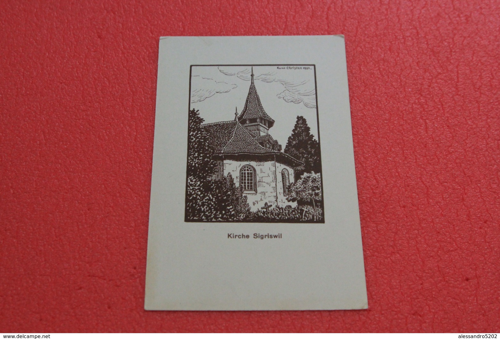 Berne Sigriswill Kirche Verlag Kuno Christen NV - Sigriswil