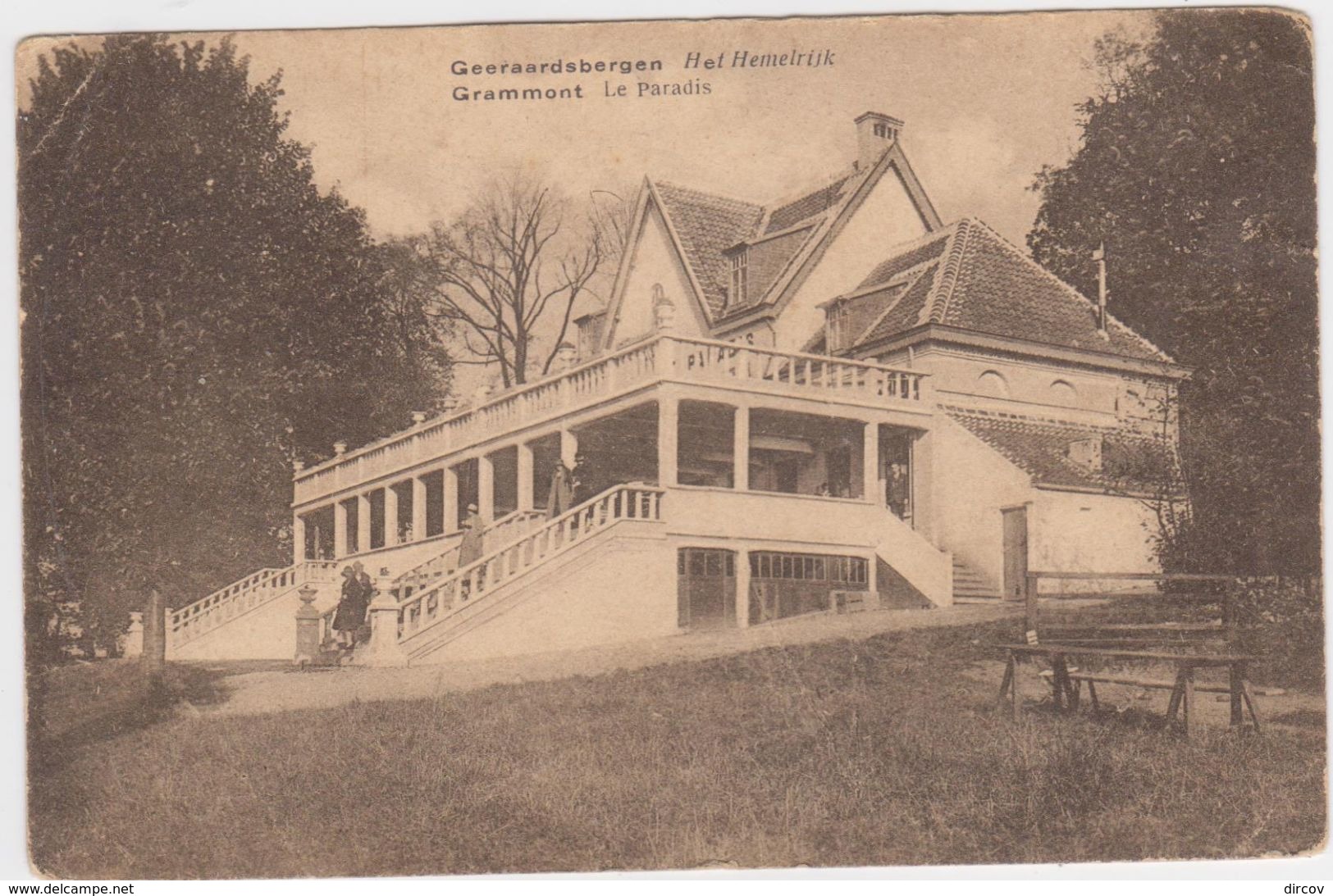 Geraardsbergen - Het Hemelrijk (gelopen Kaart Met Zegel) - Geraardsbergen