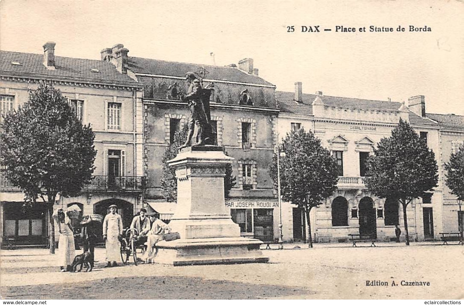 Dax        40           Place Et Statue De Borda     (voir Scan) - Dax