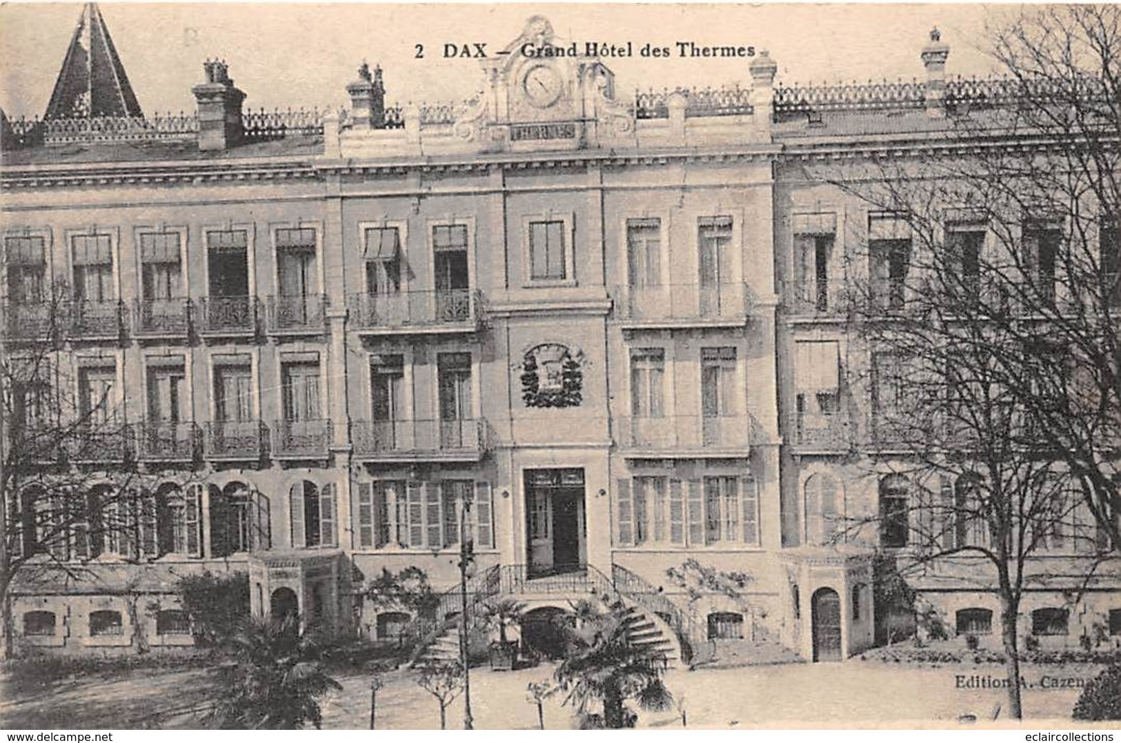 Dax        40           Grand Hôtel Des Thermes     (voir Scan) - Dax