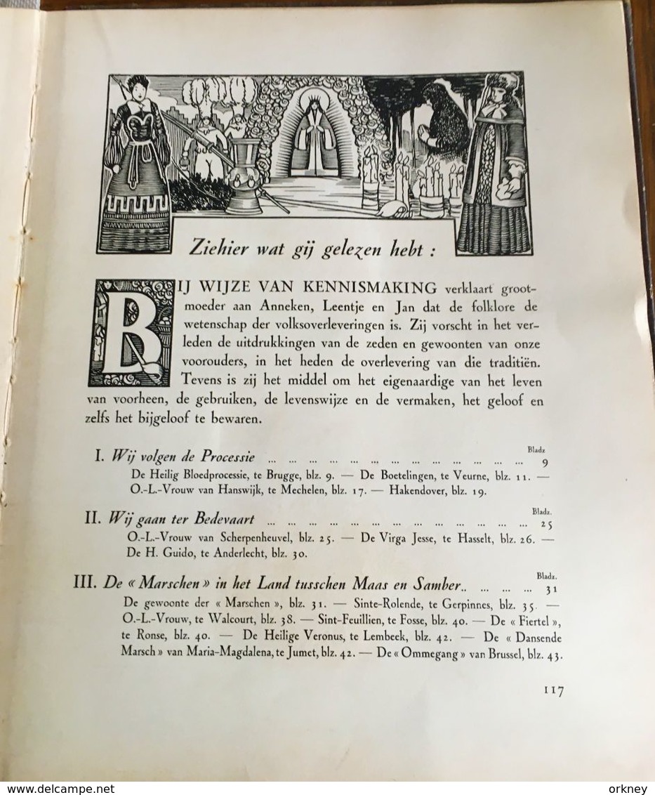 2 boeken folklore van België deel 1 en deel 2