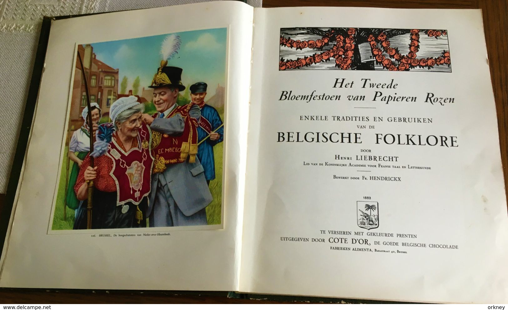 2 boeken folklore van België deel 1 en deel 2