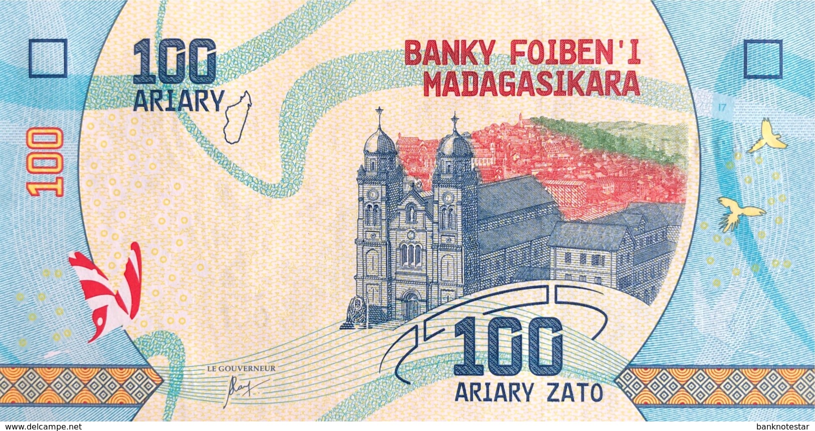 Madagascar 100 Ariary, P-97 (2017) - UNC - Madagascar