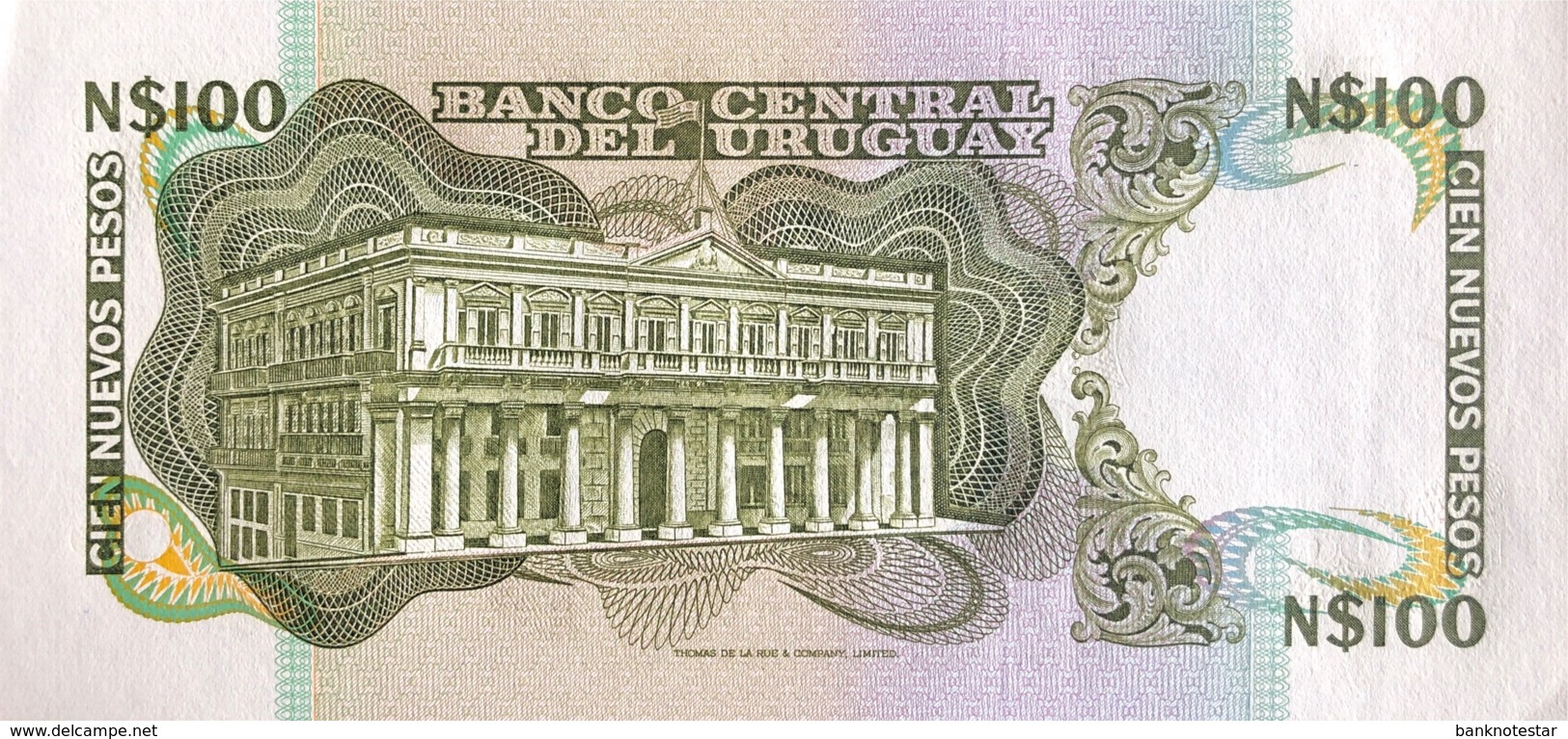 Uruguay 100 Nuevos Pesos, P-62A (1987) - UNC - Uruguay