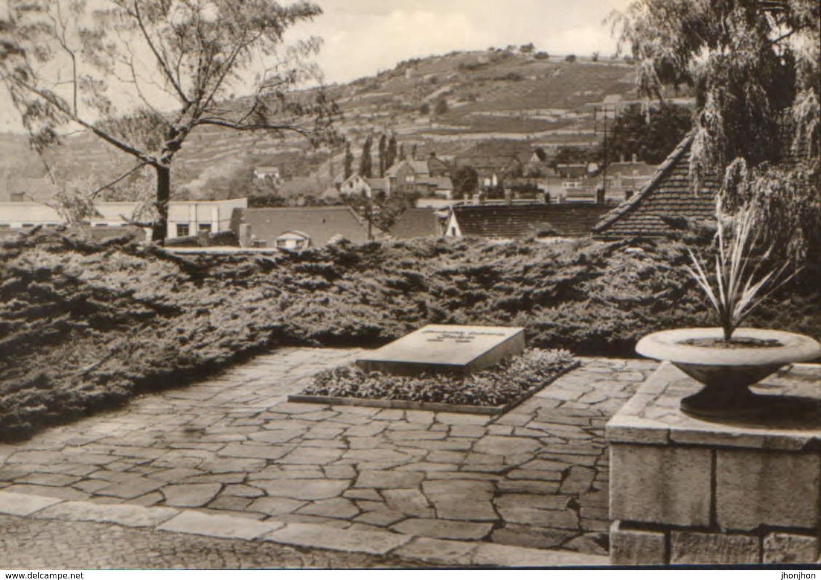 Germany - Postcard Written 1970 - Freyburg(Unstrut) -  Friedrich Ludwig Jahn Memorial  - 2/scans - Freyburg A. D. Unstrut