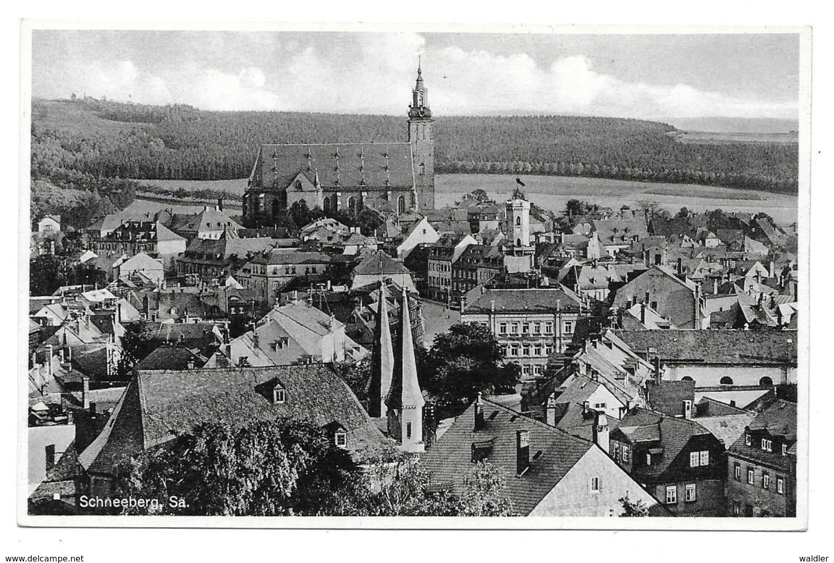 9412  SCHNEEBERG / ERZ.   - ~ 1930 - Schneeberg