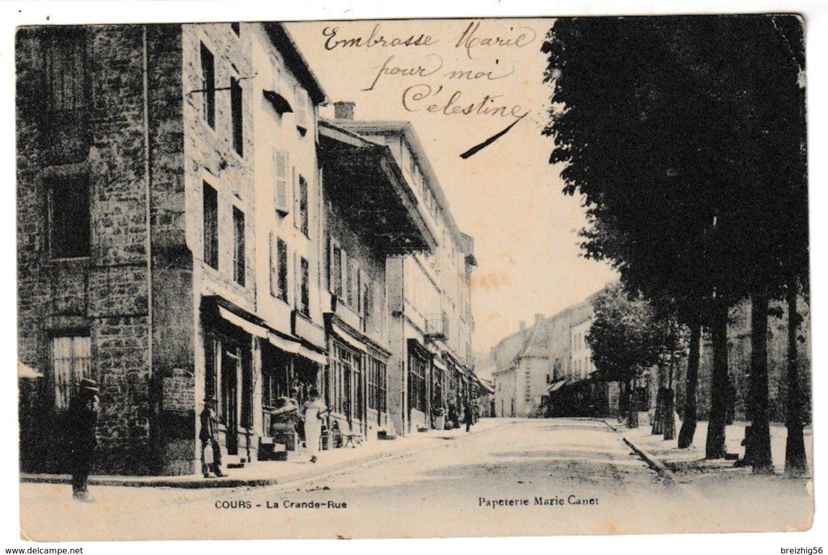 Rhône COURS La Grande Rue - Cours-la-Ville