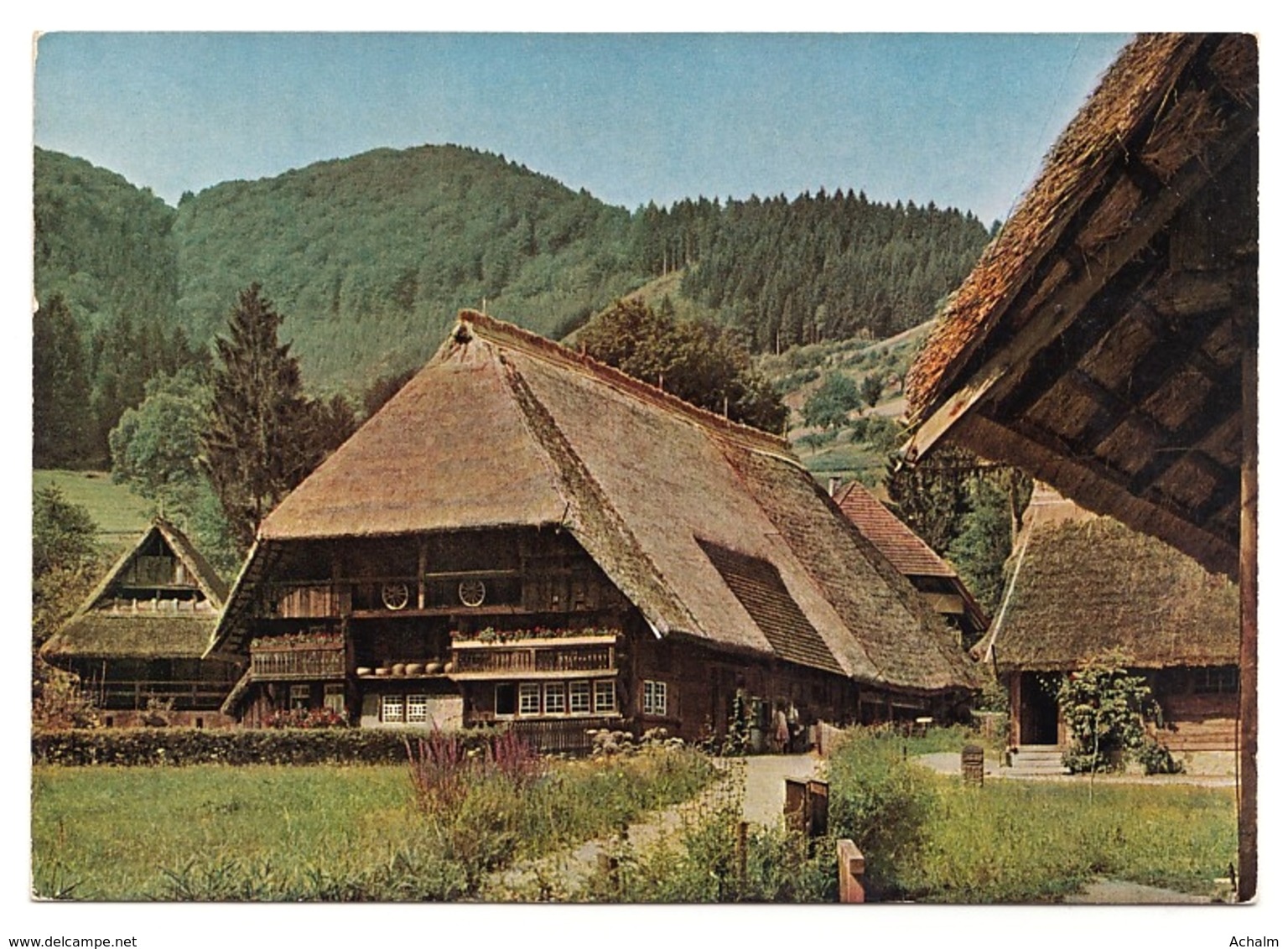 Schwarzwaldhaus - Freilichtmuseum Vogtsbauernhof Im Gutachtal Im Schwarzwald - Gutach (Schwarzwaldbahn)