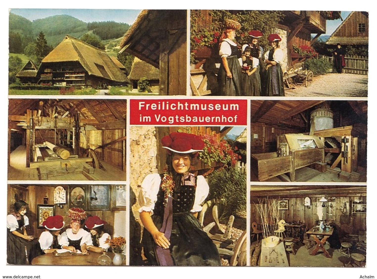 Freilichtmuseum Vogtsbauernhof Im Gutachtal Im Schwarzwald - 7 Ansichten - Gutach (Schwarzwaldbahn)