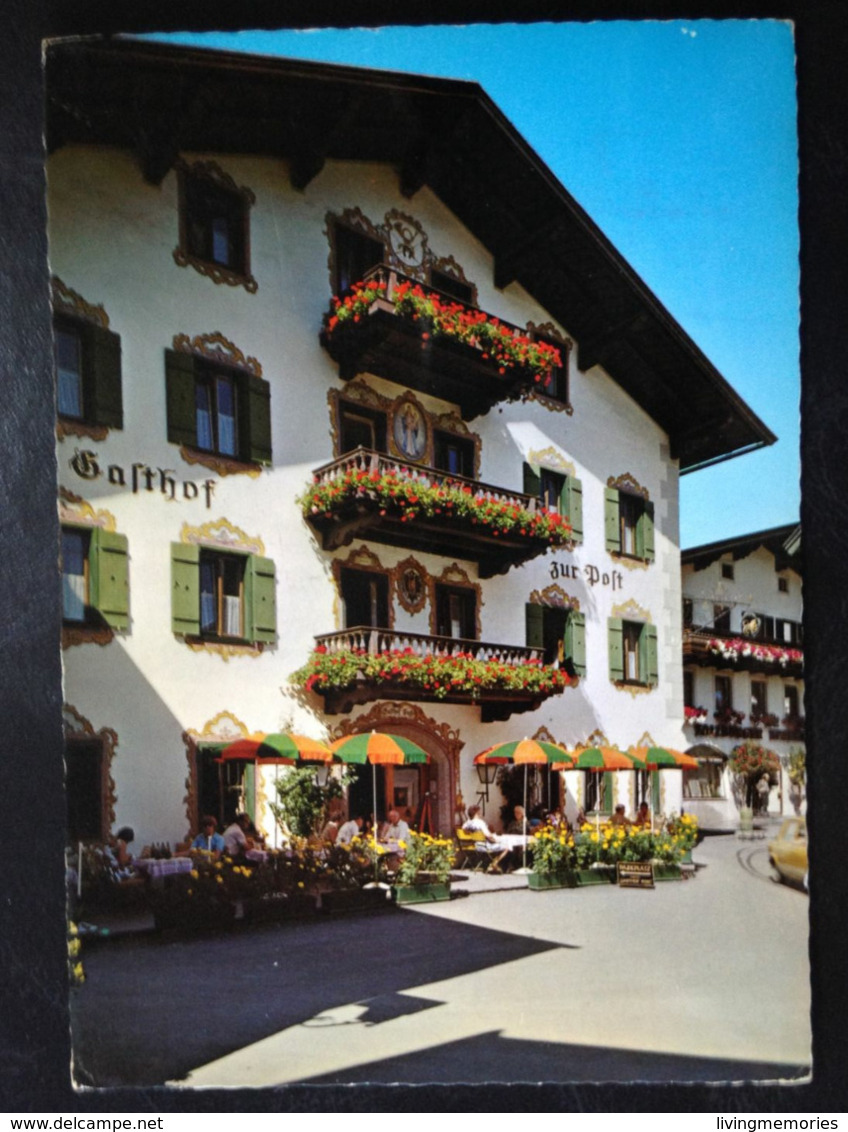 Austria, Circulated And Stamped Postcard, « LOFER », « Hotels », « Architecture », 1972 - Lofer