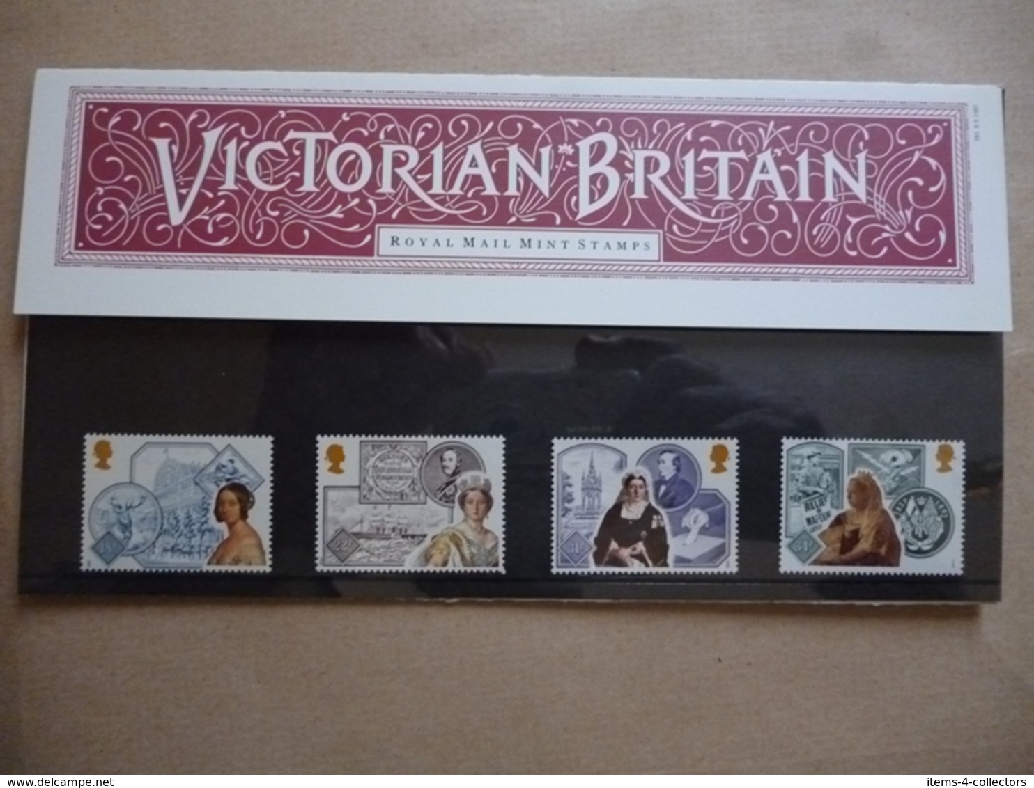 GREAT BRITAIN SG 1367-70 QUEEN VICTORIA ACCESSION 150 ANNIVERSARY PRESENTATION PACK - Ganze Bögen & Platten