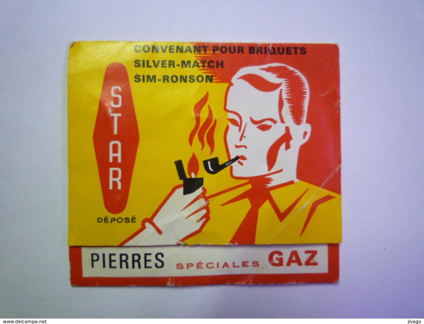 2020 - 6670   PIERRES à BRIQUET "STAR"  Spéciales GAZ  XXX - Non Classés