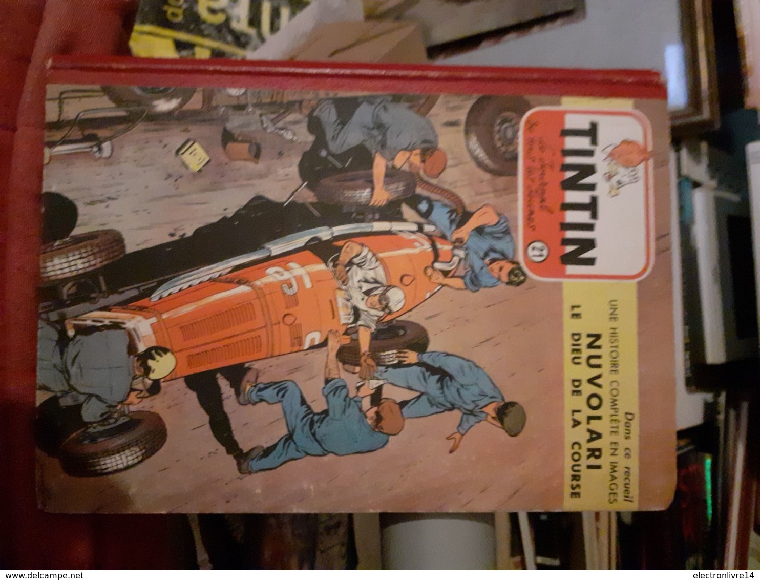Reliure Tintin 21 Contient Les Numeros 305 Au 317 - Kuifje