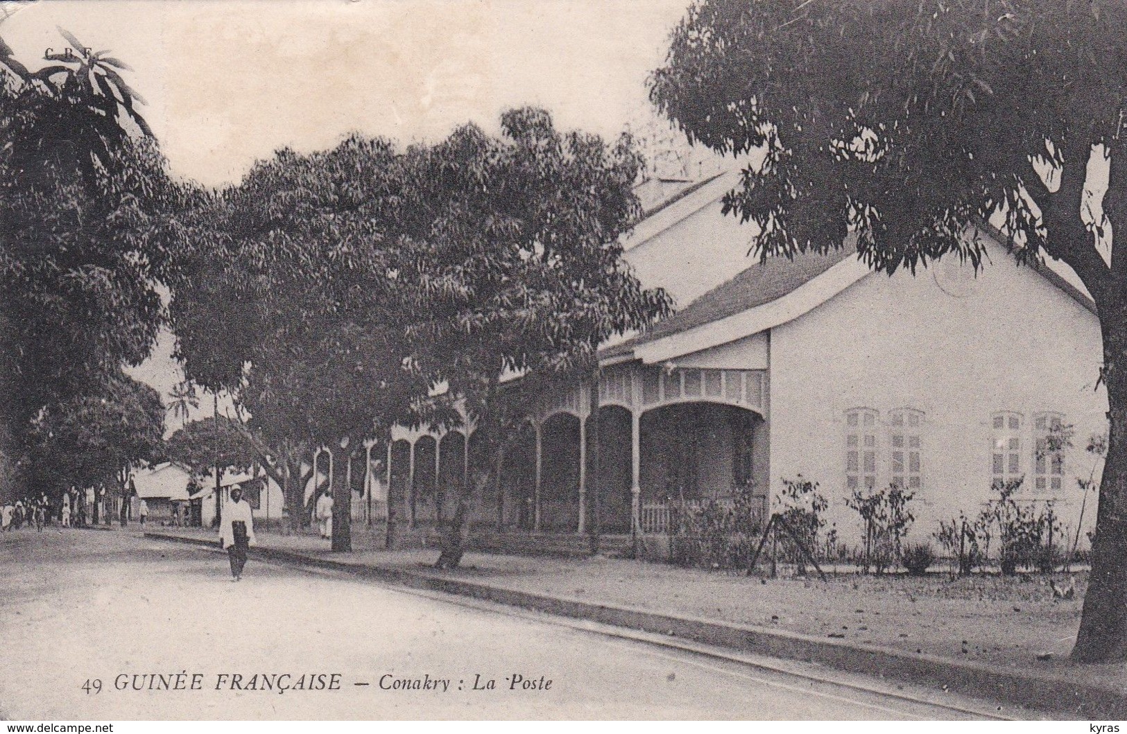 GUINEE FRANCAISE . CONAKRY . La Poste - Guinée Française