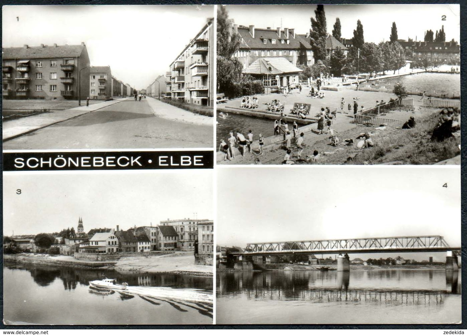 D6496 - Schönebeck Freibad Schwimmbad - Bild Und Heimat Reichenbach - Schönebeck (Elbe)